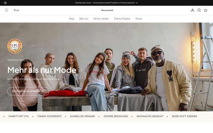 Screenshot of hannoverkind.de