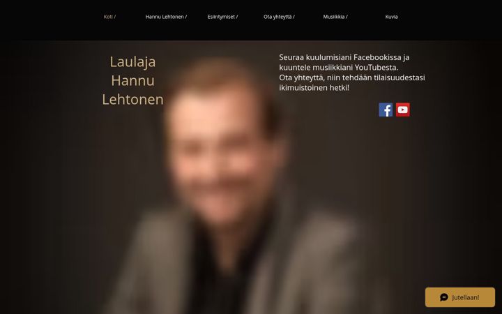 Screenshot ta' hannulehtonen.info