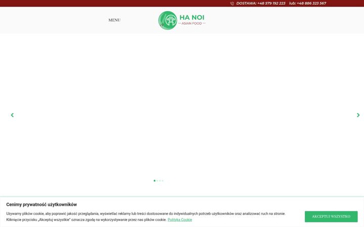 Screenshot of hanoiasianfood.pl
