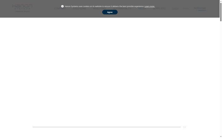 Screenshot of hanonsystems.com