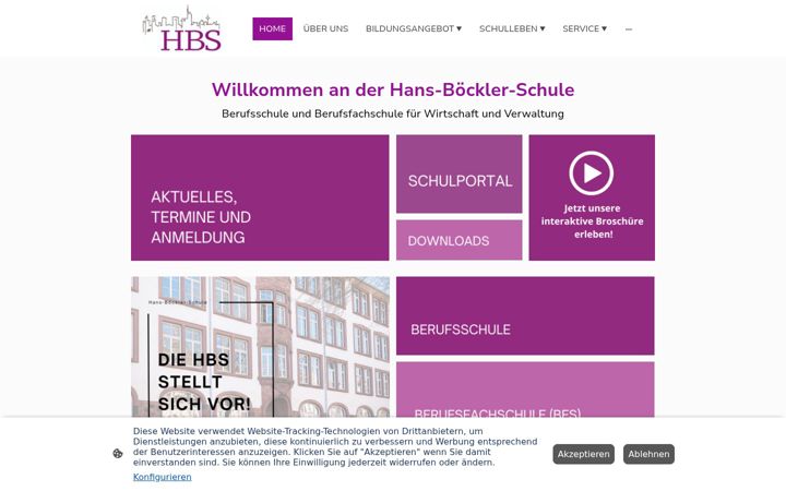 Screenshot of hans-boeckler-schule.eu