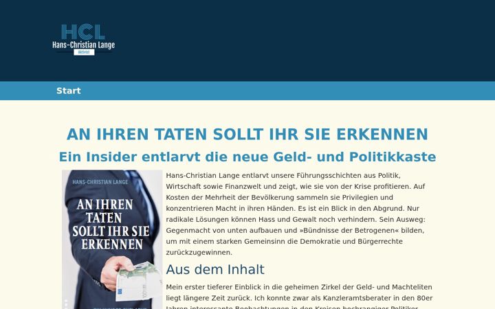 Screenshot of hans-christian-lange.de