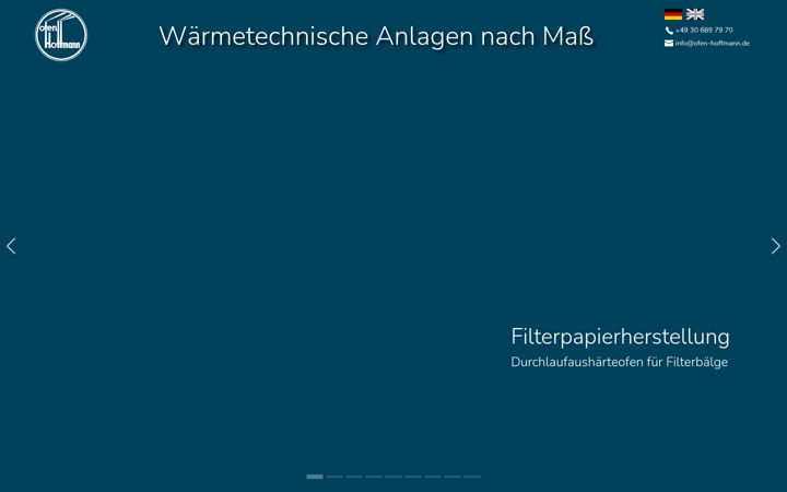Screenshot of hans-hoffmann-gmbh.de