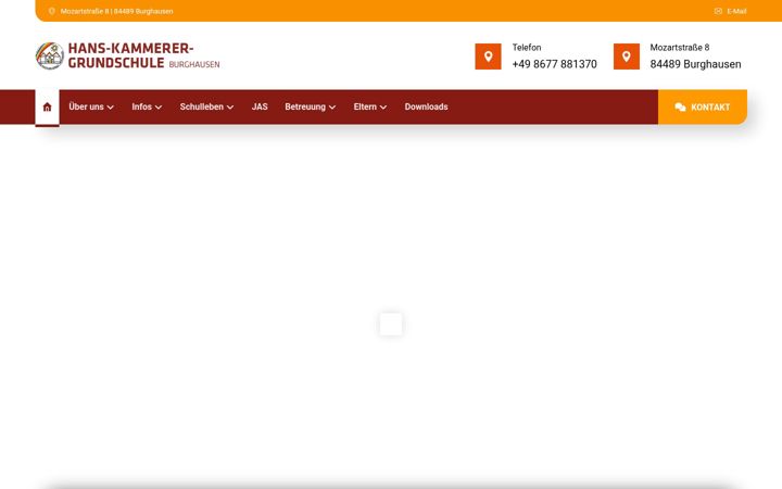Screenshot ta' hans-kammerer-schule.de