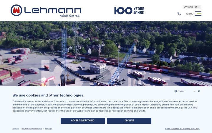 Screenshot of hans-lehmann.de