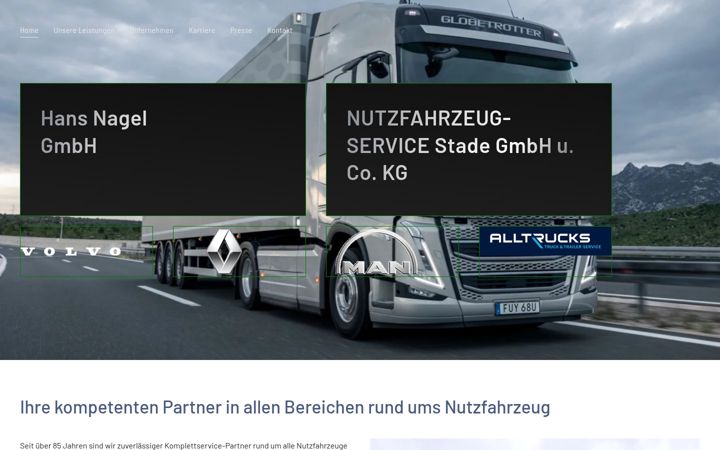 Screenshot of hans-nagel-gmbh.de