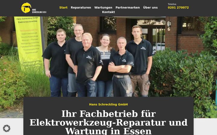 Screenshot ta' hans-schreckling.de