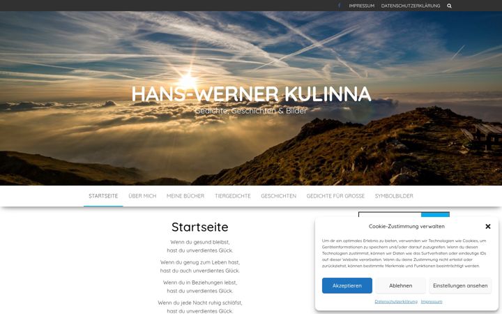 Captură de ecran a hans-wernerkulinna.de