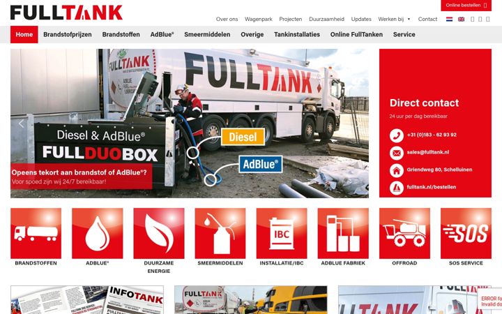 Screenshot of hansdebaat.nl