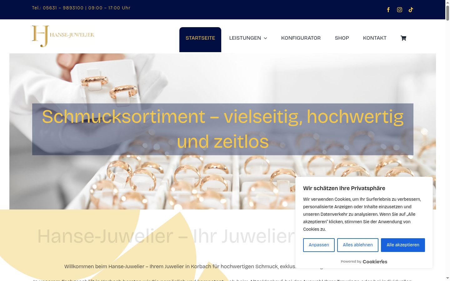 Sutikimo reklamjuostės, rodytos prieš bet kokią sąveiką, ekrano kopija
