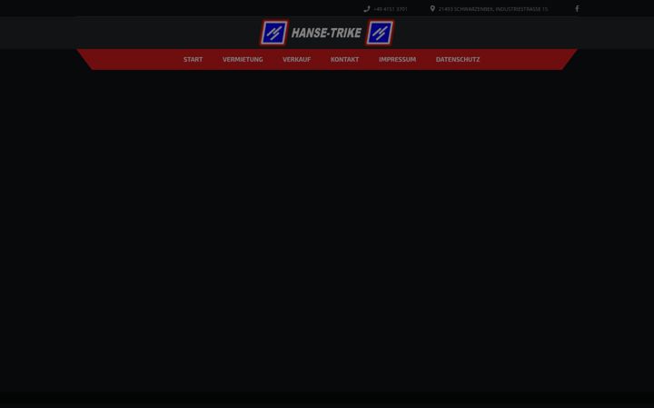 Screenshot van hanse-trike.de