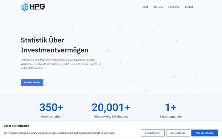 Screenshot of hanseatic-portal.de