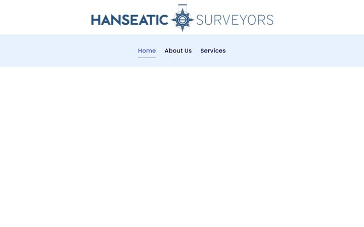 Screenshot of hanseaticsurveyors.com