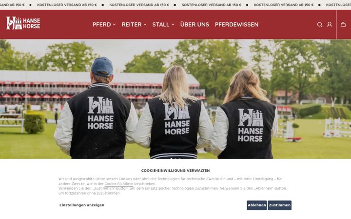 Screenshot of hansehorse.de