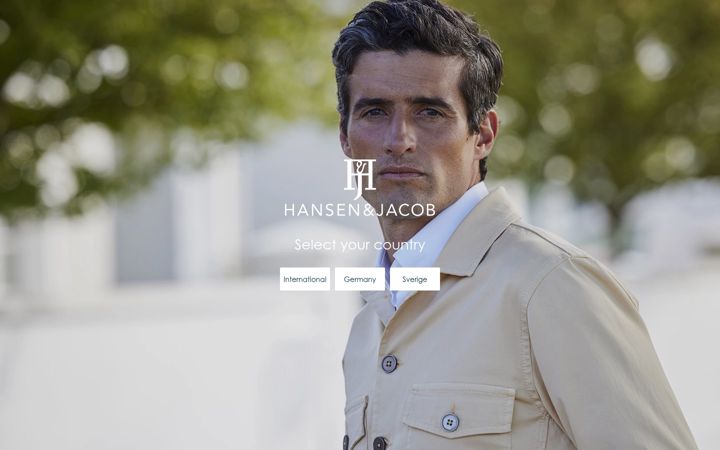 Screenshot of hansenandjacob.com