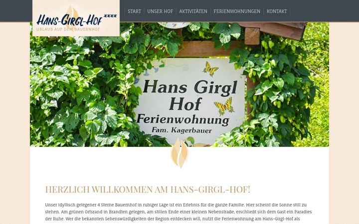 Screenshot of hansgirgl-hof.de