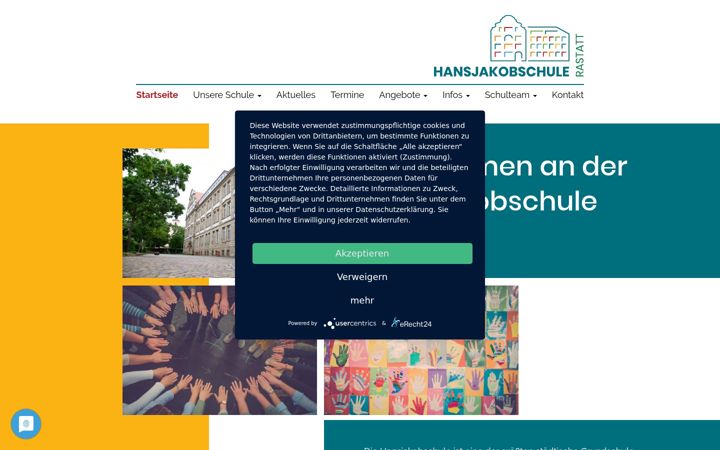 Ekrano kopija hansjakobschule-rastatt.de