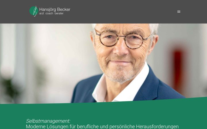 Screenshot of hansjoergbecker.com