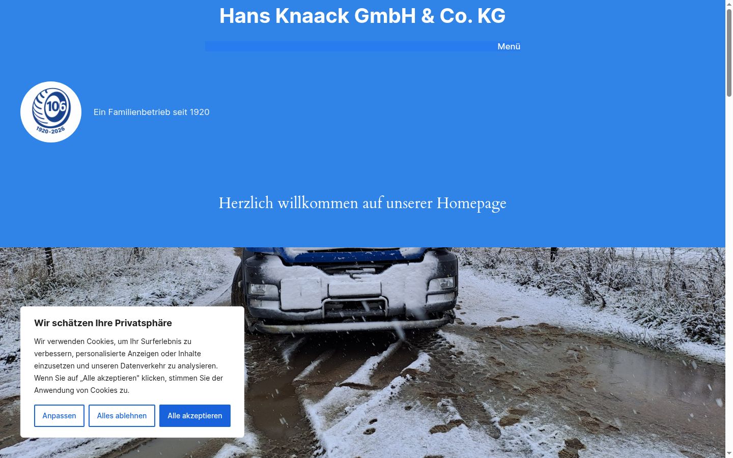 Sutikimo reklamjuostės, rodytos prieš bet kokią sąveiką, ekrano kopija