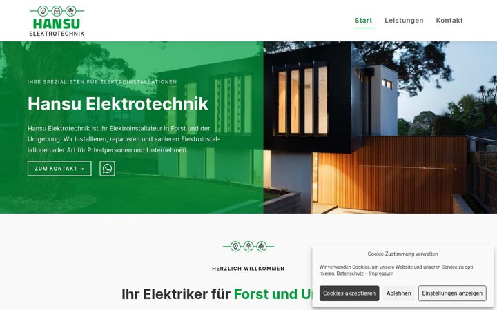 Captura de ecrã de hansu-elektrotechnik.de