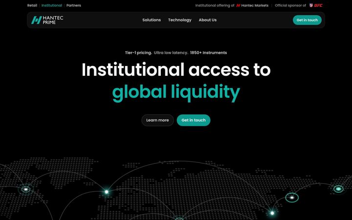 Screenshot of hantecprime.com