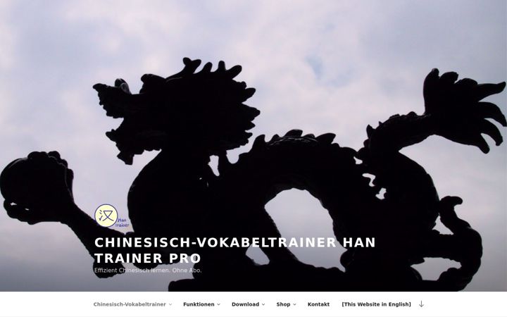 Screenshot of hantrainerpro.de
