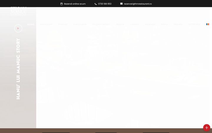 Screenshot von hanumanucrestaurant.ro