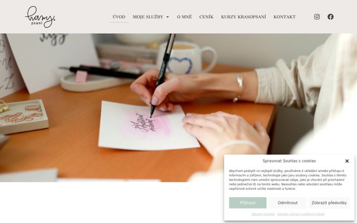 Screenshot of hanypsani.cz