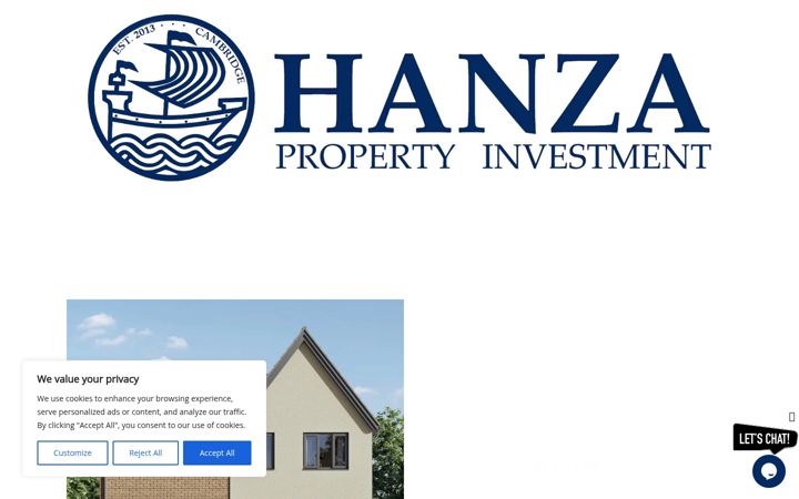 Screenshot of hanzaltd.com