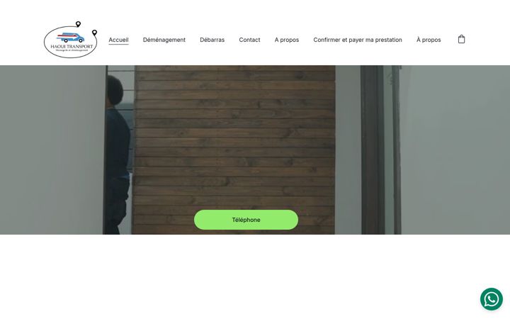 Screenshot of haouitransport.com