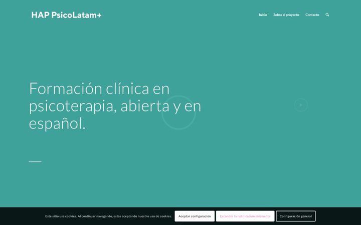 Screenshot of hap-psicolatam.org