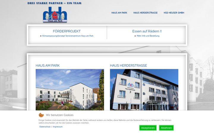 Screenshot of hap-rs.de
