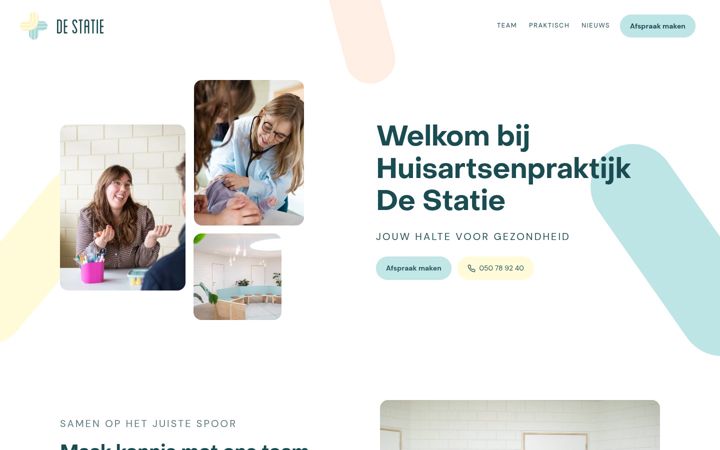 Screenshot of hapdestatie.be