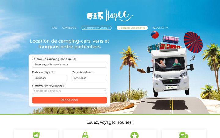 Screenshot of hapee.fr