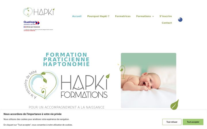 Screenshot του hapki-formation.fr