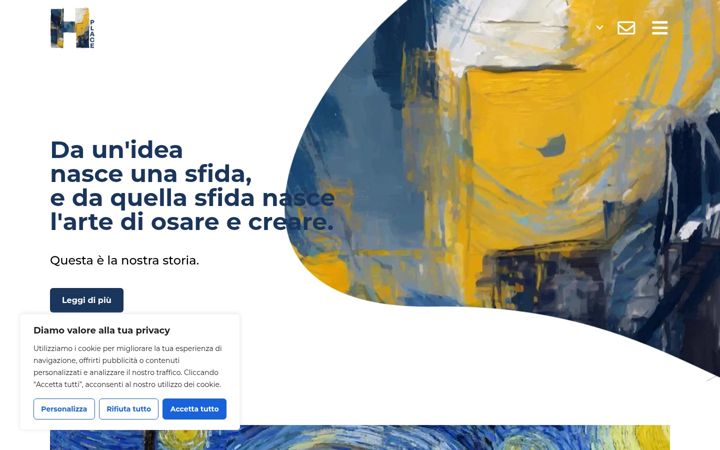 Screenshot of happeeplace.it