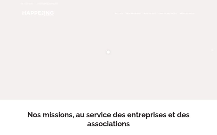 Screenshot of happening.bzh
