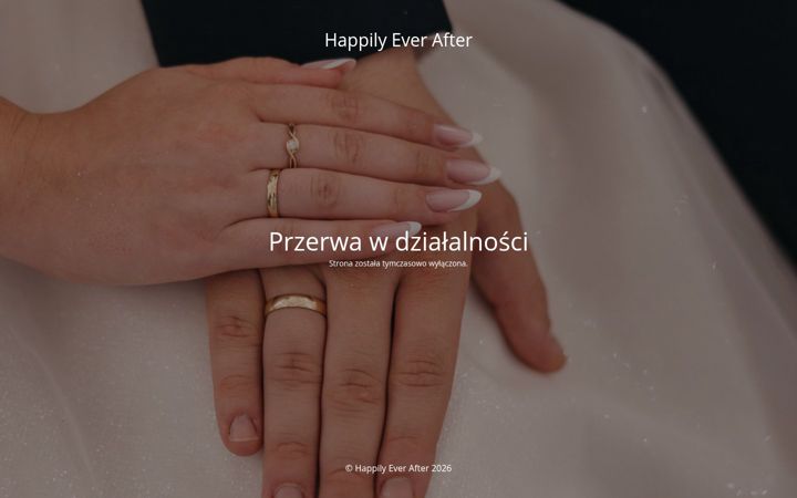 Screenshot of happilyeverafter.pl