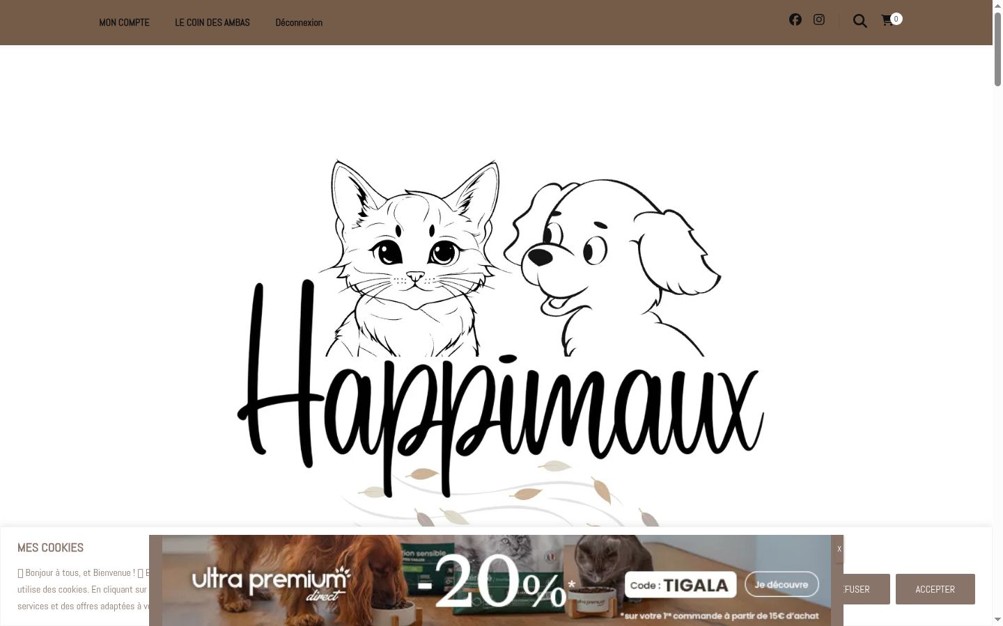 Screenshot van de toestemmingsbanner zoals getoond vóór enige interactie
