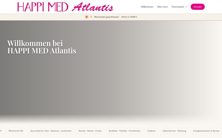 Screenshot of happimed.de