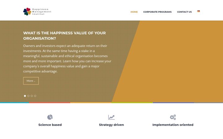 Screenshot of happiness-management-institut.com