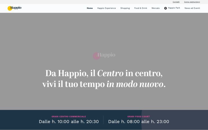Screenshot of happio.it