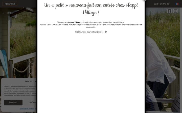 Screenshot of happivillage.com