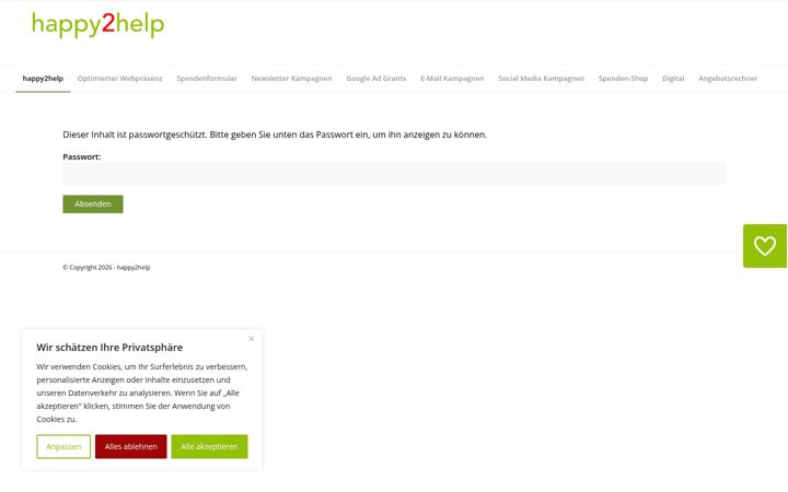 Screenshot of happy-2-help.ch