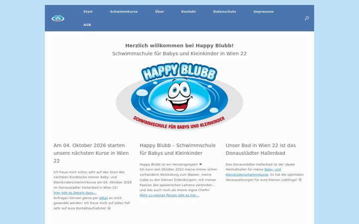 Screenshot of happy-blubb.at