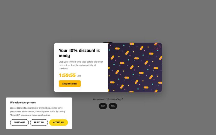 Screenshot of happy-caps.com