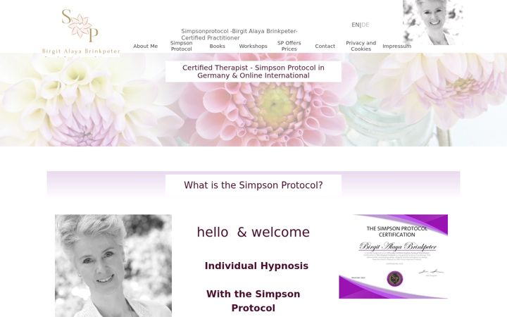 Screenshot of happy-hypnoses.com