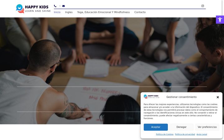 Screenshot of happy-kids.es