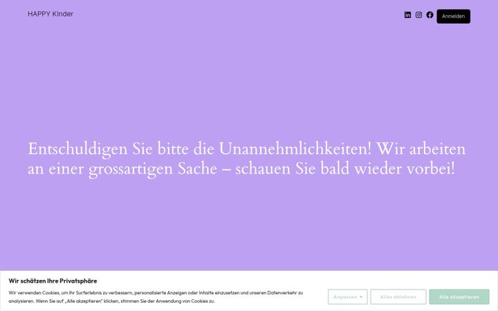 Screenshot of happy-kinder.ch