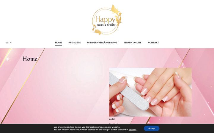 Screenshot of happy-landau.de